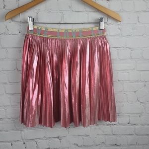 365 Kids.. Pleated Rose Gold Skirt sz 10